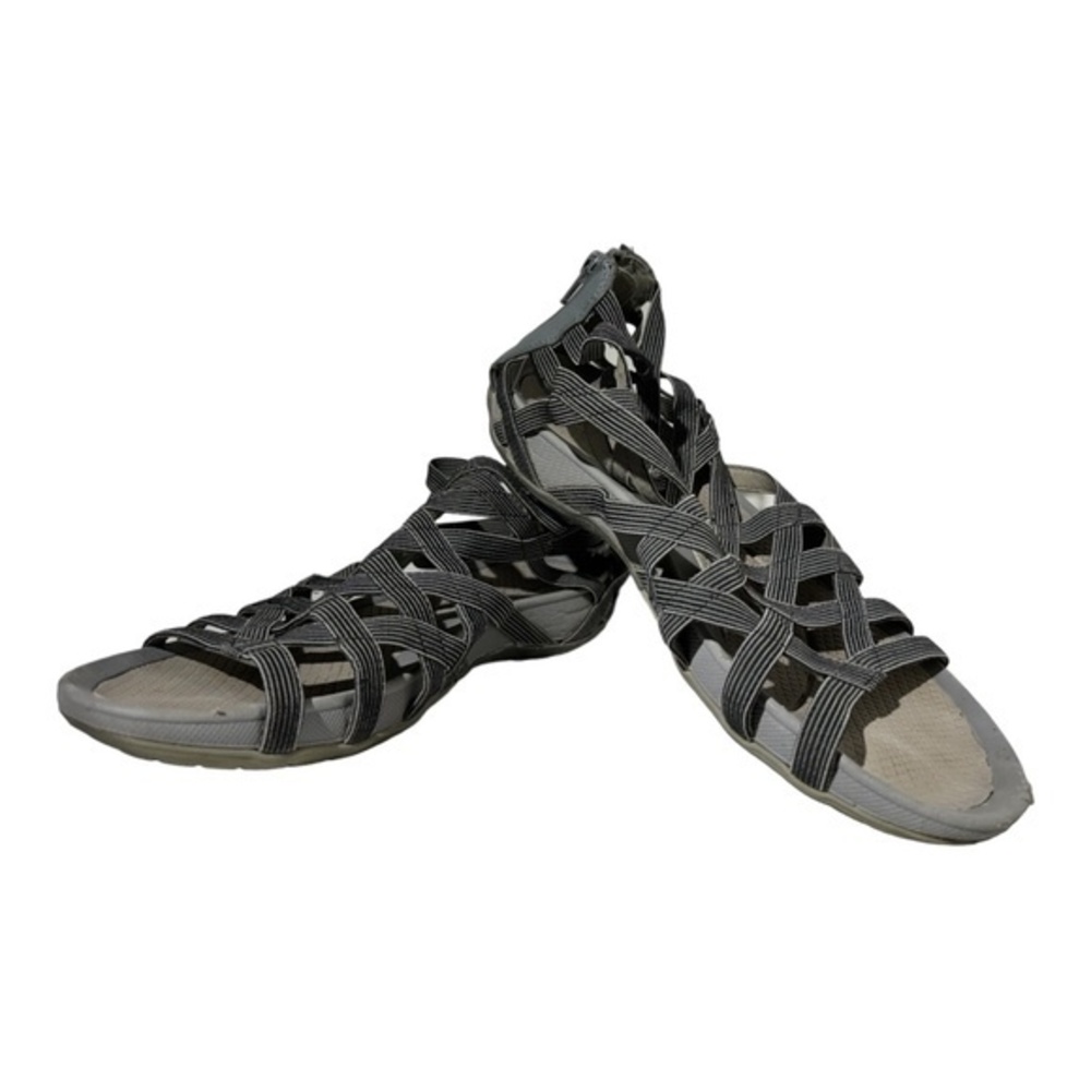 BareTraps womens Samina Gladiator Sandal Gray Size 7.5